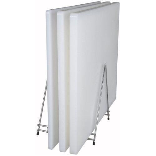 Winco Heavy-Duty Plastic Cutting Board 15"""" x 20"""" x 1"""" White 2