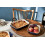 Staub Ceramic 2 -PC Rectangular Baking Dish Set - Dark Blue 3