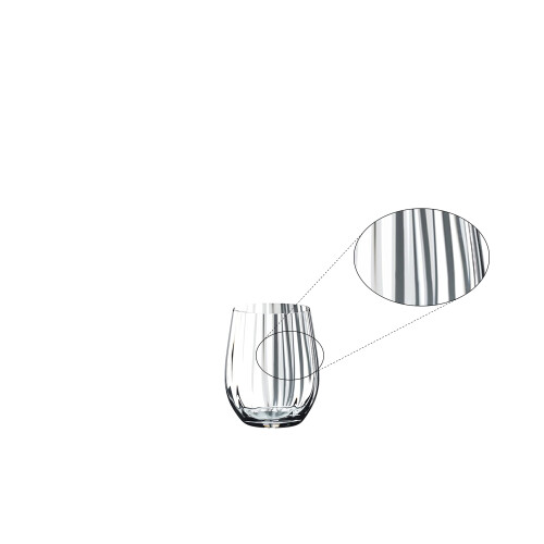 RIEDEL Riedel Optical O Whisky, Set van 2 2
