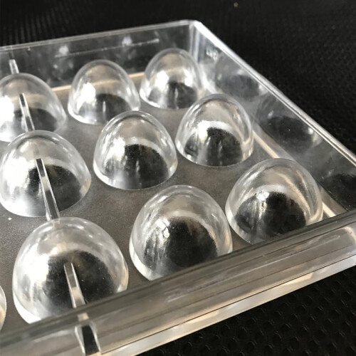 Polycarbonate Cone Chocolate Mold Half Egg Candy Mould DIY Poly-carbonate Mold 1