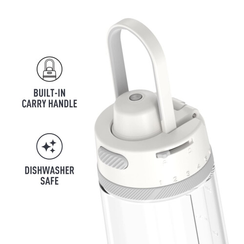 Thermos Thermos Alta Series Hydration Bottle With Spout 24 Ounce Sleet White 2