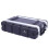 Crossrock Stackable 2U Rack Case  Shallow 14.25  Depth  Polyethylene Hard-shell Construction with Heavy Duty Hardware-Black(CRA9602US) 4