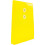 JAM PAPER Plastic Envelopes with Button & String Tie Closure - 6 1/4 x 9 1/4 - Yellow - 12/Pack 4