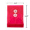 JAM PAPER Plastic Envelopes with Button & String Tie Closure - 4 1/4 x 6 1/4 - Pink - 12/Pack 3