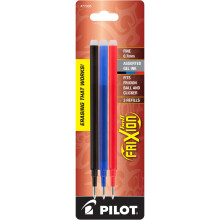 Pilot 77335 Refill fr FriXion Erasable Gel Ink Penna Assorted 3/Pk