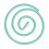 JAM PAPER Circular Paper Clips - Round Paperclips - Teal - 50/Pack 4