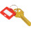 BARSKA BARSKA Multi-Purpose Key-tags med skrive-p?-m?rker og ringholdere-100 sm? farvede tags 4