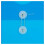 JAM PAPER Plastic Envelopes with Button & String Tie Closure - 6 1/4 x 9 1/4 - Blue - 3/Pack 4