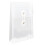 JAM PAPER Plastic Envelopes with Button & String Tie Closure - 4 1/4 x 6 1/4 - Clear - 3/Pack 4