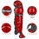 Beutyal Beisebol Softball Catcher Leg Guards Caneleiras Adulto 15 Polegadas 4