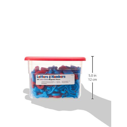 Informations ducatives Color Coded Uppertercase & minuscules alphamagnets et mathmagnets ensemble de 214 lettres numros ponctuation et mathmatiques 2