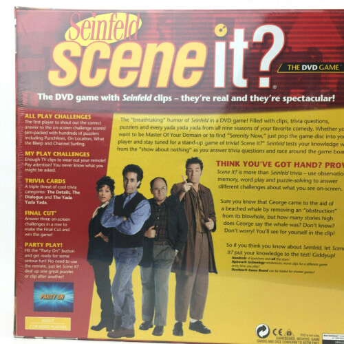 Mattel Mattel scene det? DVD -spil - Seinfeld -udgave 2