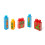 MEGA Mega Bloks First Builders Stacking Snacks 4