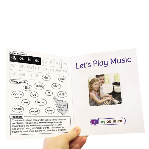Junior Learning Γράμματα & Ήχοι Φάση 5 Σετ 2 Μη Φανταστικοί Αναγνώστες 2