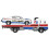 Hot Wheels Hot Wheels Team Transport Open com Machine rebelde de 70 AMC 4