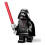 LEGO LEGO Star Wars: Darth Vader Minifigur com sabre de luz e capa preta extra 1