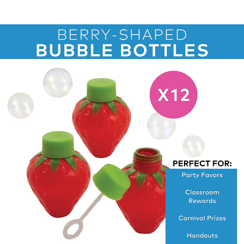 Berry-formede bobleflasker 12 stykker 2