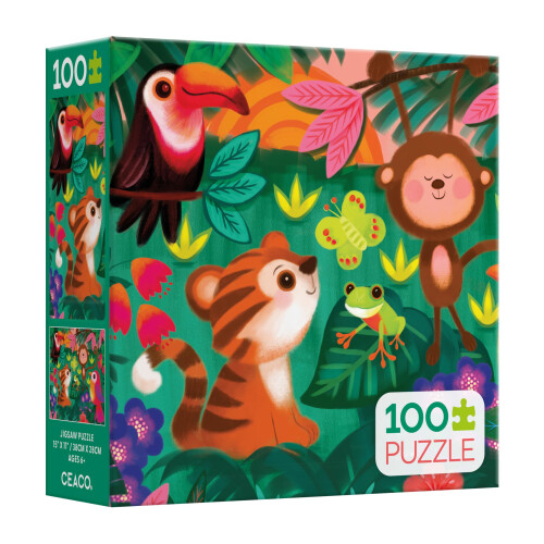 Ceaco - Jungle Friends - 100 Piece Jigsaw Puzzle 2