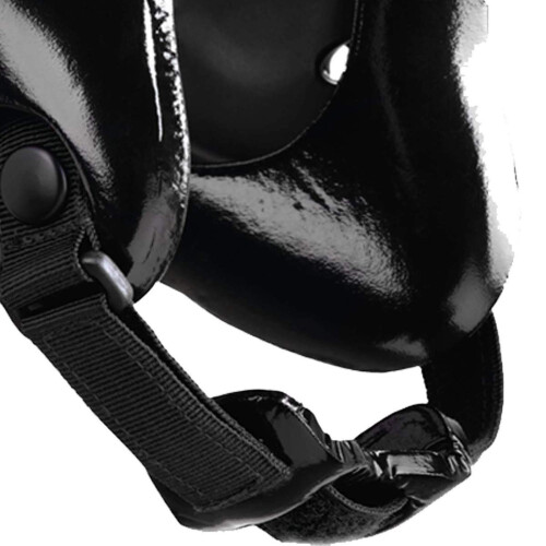 Cliff Keen Fusion Headgear Navy/Lightgold 2