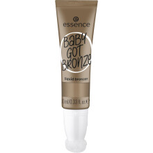 esencja | Baby Got Bronze Plynny bronzer | Lekkie, naturalne wykonczenie z aplikatorem w postaci gabki | Weganskie i wolne od okrucienstwa (10 | Swee