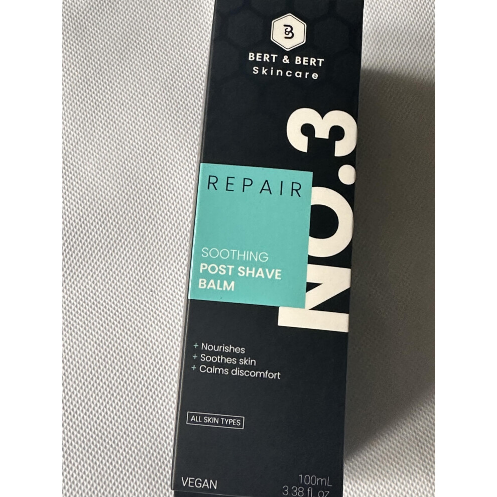 Bert & Bert - Step 3: Soothing Post Shave Balm - 100Ml