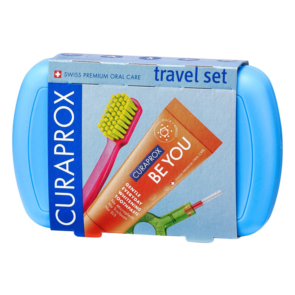 Coffret de voyage Curaprox bleu