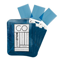 Breath Strips for d?rlig ?nde fra Go Mouthwash - Individuelle pakker indeholdende 3 BOLD Mint Strips - Alternativ til Breath Mints Travel Mundsky