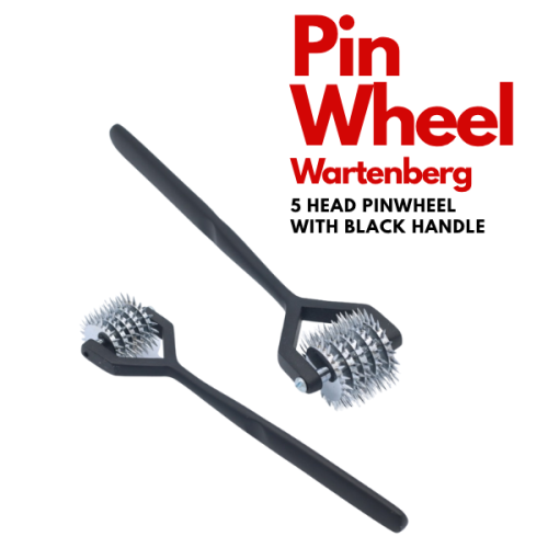 Wartenberg Black Pinwheel 5 Row Nerve Simulator for Sensory Testing