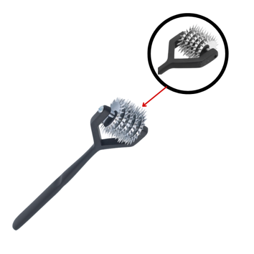 Wartenberg Black Pinwheel 5 Row Nerve Simulator for Sensory Testing 1