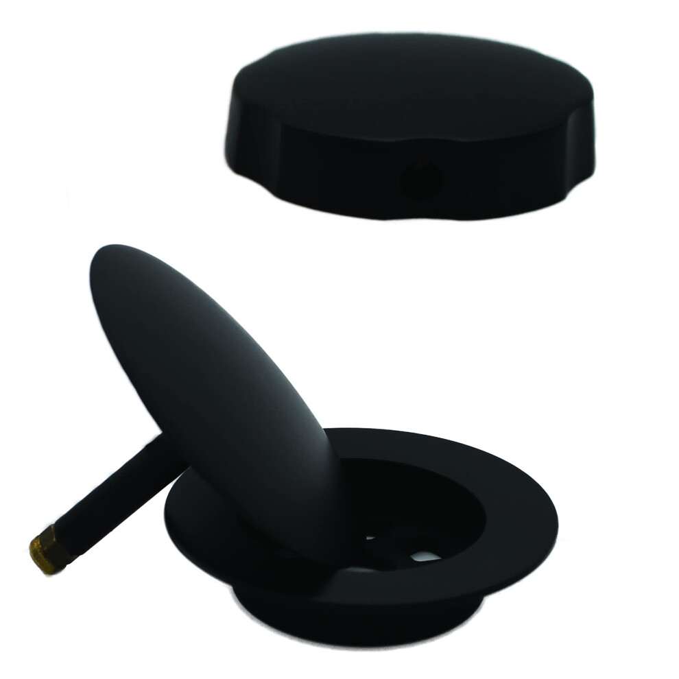 Westbrass Standard Trim For Cable Drive Bath Waste Matte Black D50t-62 747028008242