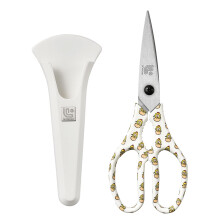 Linoroso Kitchen Scissors Heavy Duty Kitchen Shears with Magnetic Holder Made with Japanese Steel 4034 Multipurpose Ultra Sharp Cooking Scissors for