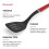KitchenAid KitchenAid - KE002OHERA Spatule ajour   e classique KitchenAid taille unique rouge 2 4