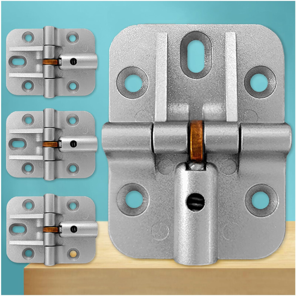 Anteisi Locking Hinges Adjustable 180 Degree Hinges Zinc Alloy Small Hinges Locking Hinge 180 Degree Drop Leaf Table Hinge Bifold Door Hinges Lockable 741326207550