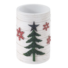 Avanti Linens - Tumbler hars werkbladaccessoires kerstversiering (Tis The Season Collection)