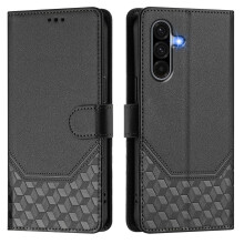 (black, Samsung A56 5G) Leather Case Wallet Durable Leather Rfid Blocking Card Holders Shockproof Kickstand Protective Flip Cover For Samsung Galaxy A26 A25e A56 A36 A16 A06