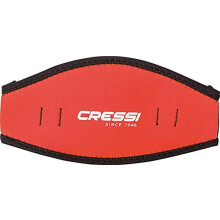 Cressi Neoprene Mask Strap Cover, Red