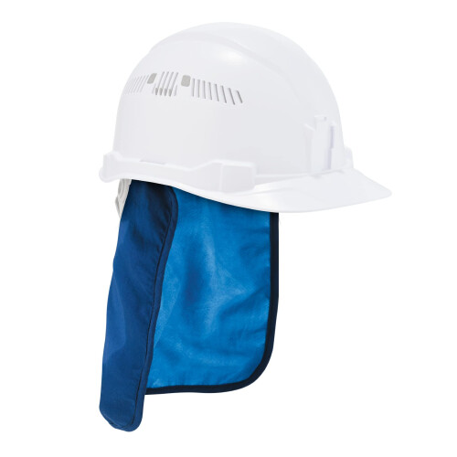 Ergodyne Hard Hat Neck Shade Evaporative Cooling Blue Medium
