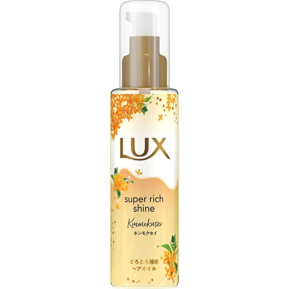 Unilever Lux Mellow Kinmoku-sei Hair Oil 75ml Out-bath Treatments Directions For Use: - Use On Both Dry And Towel-dried Hair. Apply One To Two Pumps A