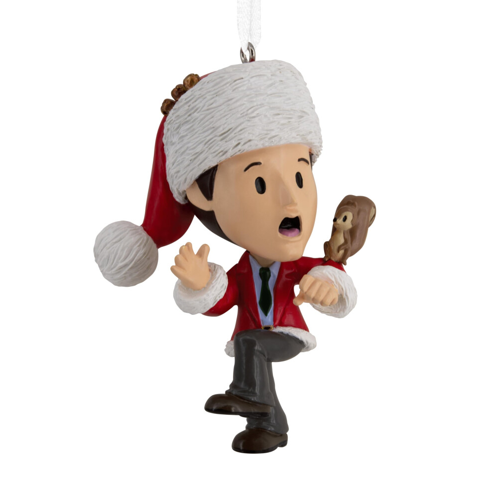 Hallmark National Lampoon's Christmas Vacation Clark Griswold Con Scoiattolo Stilizzato Ornamento Natalizio-image