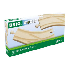 BRIO World - 33346 Zakriven spnac kolejnice | 2dln prsluenstv k vlcku pro deti od 3 let