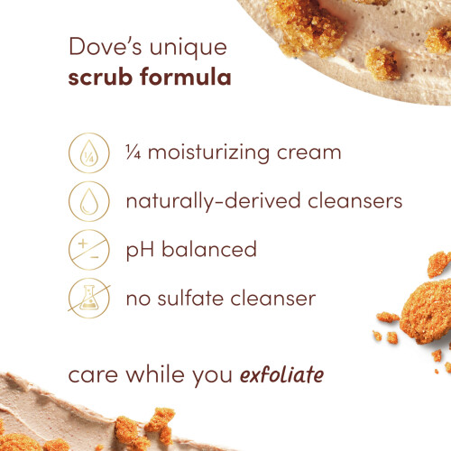 Dove Body Scrub Brown Sugar & Coco 15 oz 2