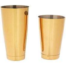 Barfly M37009GD Cocktailblikjesset (18 oz en 28 oz) Goud