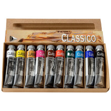 Maimeri Classico Fine Art Olieverfset 10 x 20 ml Diverse kleuren Ideaal voor professionele kunstenaars