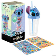 Designov sada pohrku Fashion Angels Disney Stitch obsahuje pohr Experiment 626 o objemu 16 unc a 100 vodotesnch samolepek Ideln drkov sada p