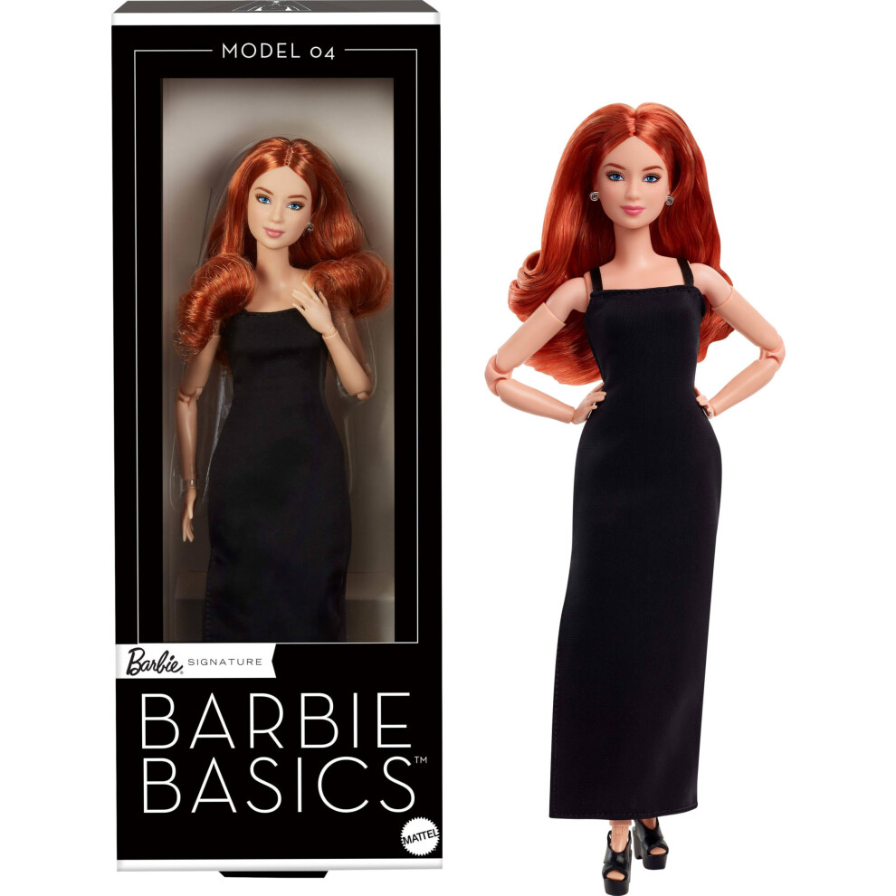 Barbie Signature 2025 BARBIE BASICS Doll MODEL 04 Redhead, Kayla/Lea, MTM #JBH74 - Image 2