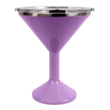 ORCA Tini 13oz rozsdamentes acl Martini veg | Hoszigetelt pohr minden szabadtri piknikhez a medence melletti strandon s teraszon - lila