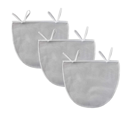 HIC Kitchen Notenmelkzakjes met trekkoordsluiting, set van 3