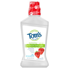Tom's of Maine Children's Anticavity Fluoride Sklj munvatten Silly Strawberry 16 Oz. 3-pack