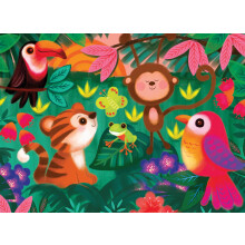 Ceaco - Jungle Friends - 100 Piece Jigsaw Puzzle