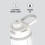 Thermos Thermos Alta Series Hydration Bottle With Spout 24 Ounce Sleet White 4